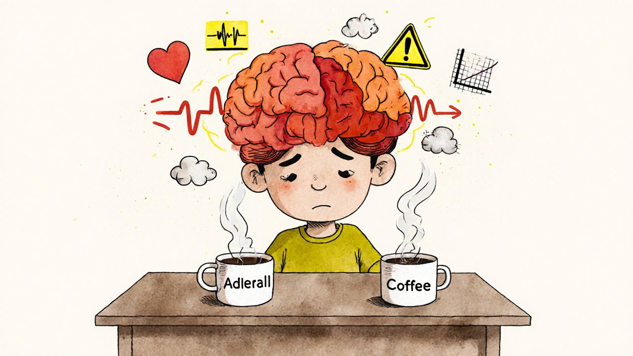 Caffeine and ADHD Medications: Synergy and Side Effect Risks