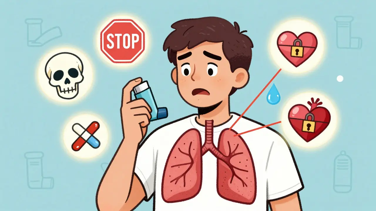 Asthma and COPD Medications: Key Interactions and Safety Risks You Need to Know