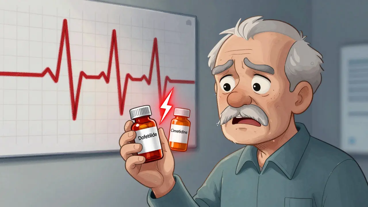 Dofetilide and Cimetidine: Why This Drug Pair Can Trigger Deadly Heart Rhythms