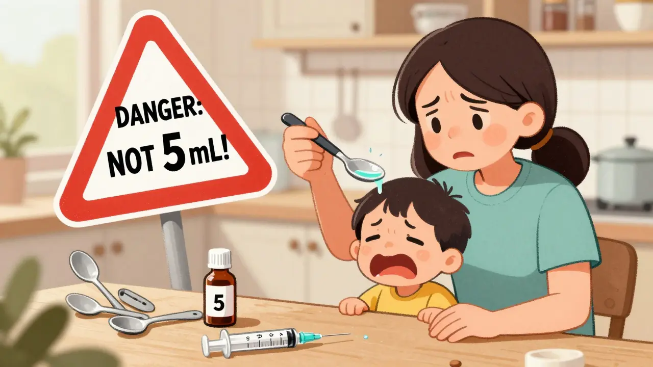 Never Use Household Spoons for Children’s Medicine Dosing - Here’s Why