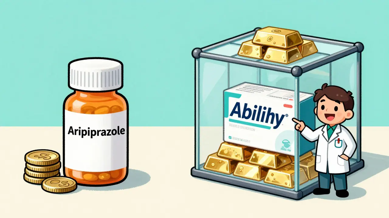 Comparison of cheap generic pills vs expensive brand name