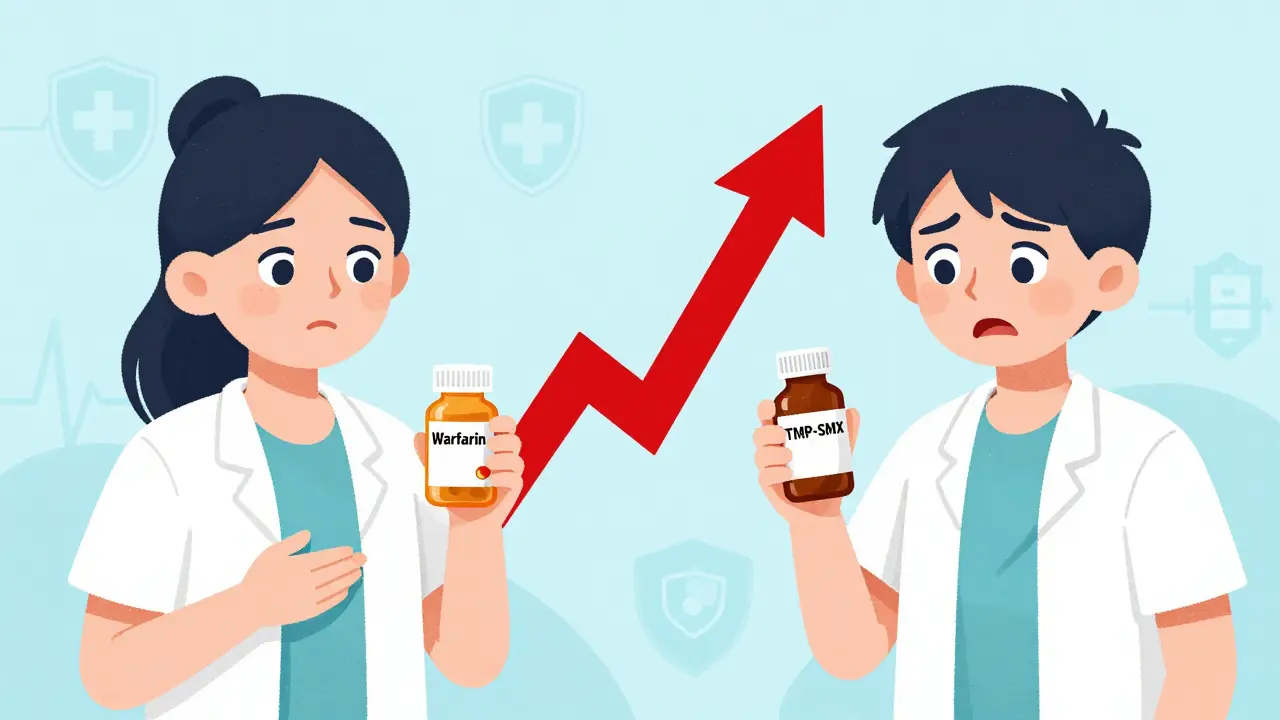 Trimethoprim-Sulfamethoxazole and Warfarin: Why Your INR Spikes and How to Stay Safe